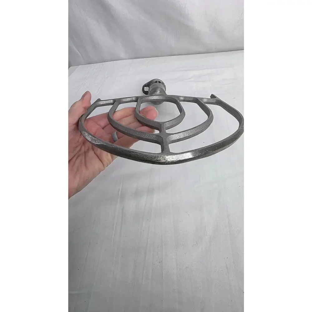 Commercial 20QT Stand Mixer Flat Beater Paddle Attachment Double Lock Aluminum